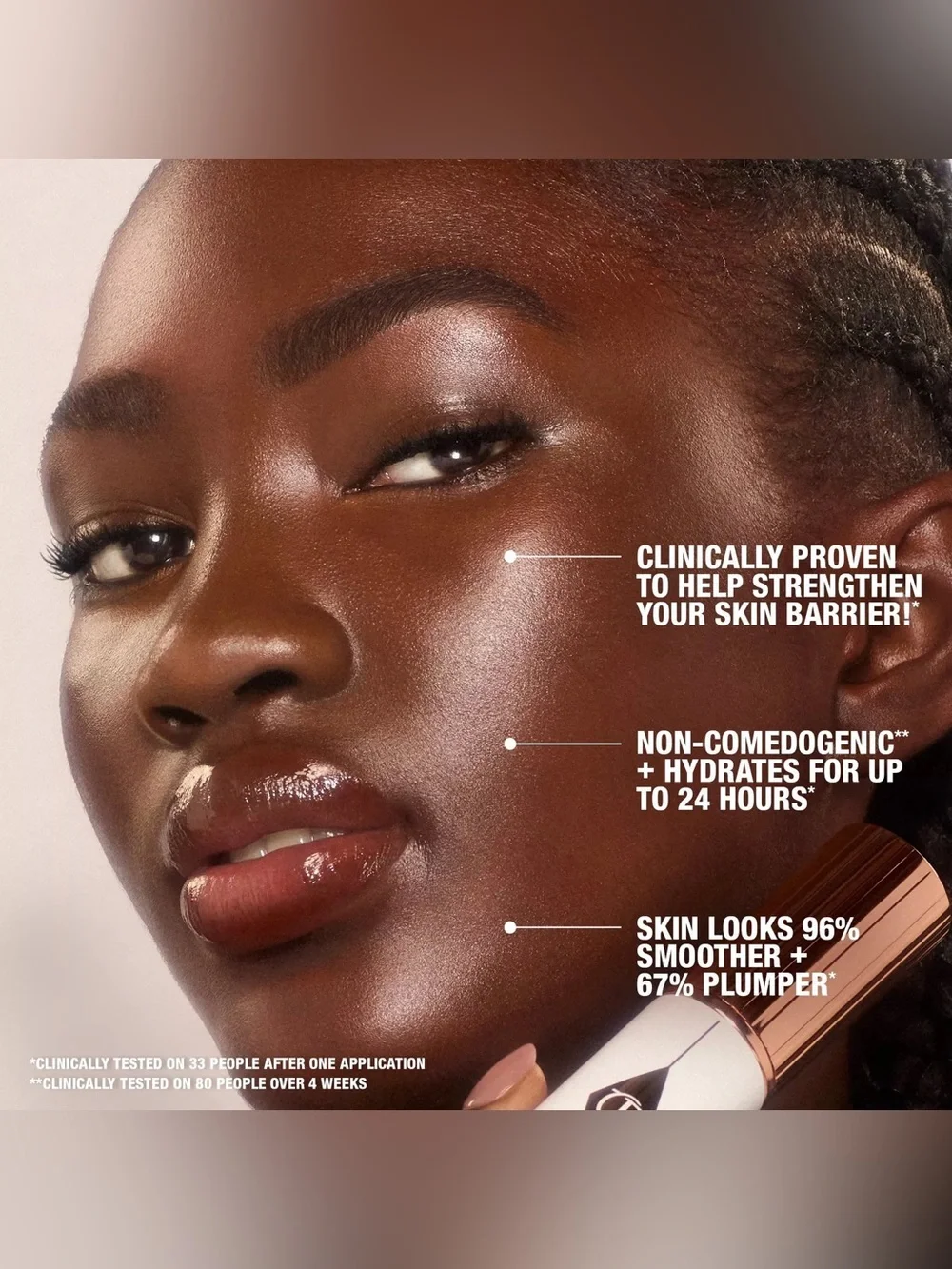 Charlotte Tilbury Unreal Skin Sheer Glow Tint Foundation Stick - 5 Medium